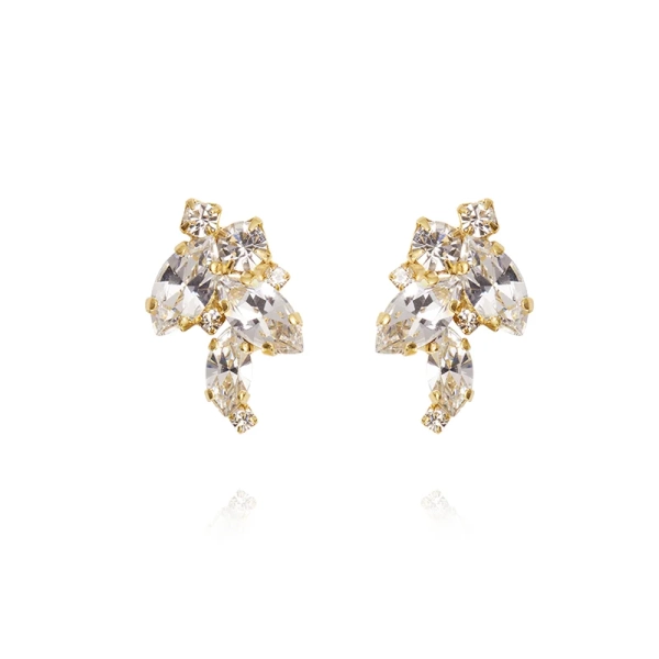 True Love Earrings Gold Crystal - Caroline Svedbom - Nopea toimitus ja lahjapakkaus