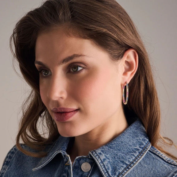 eleganta och avlånga med gnistrande Cubic Zirconia