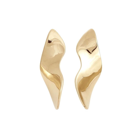 Wave Studs S Gold - Edblad - Snabb frakt & paketinslagning - Nordicspectra.se