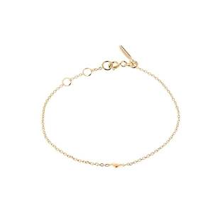 Loving Heart Drop Bracelet Gold - Drakenberg Sjölin Armband - Snabb frakt & paketinslagning - Nordicspectra.se