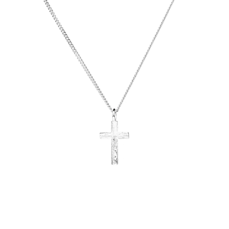 Emma Israelsson - Branch Cross Necklace Silver