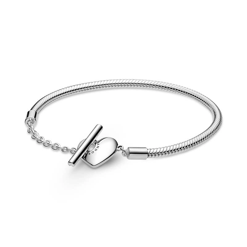 PANDORA - Moments Heart T-stav Ormkedjearmband
