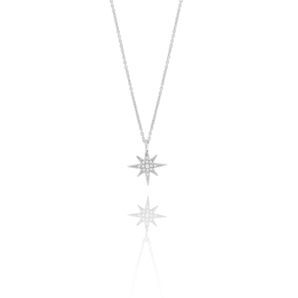 One Star Neck Silver -CU Jewellery - Snabb frakt & paketinslagning - Nordicspectra.se