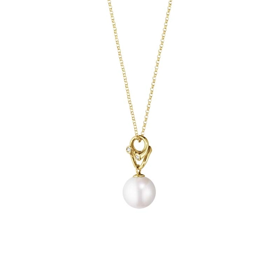 Magic Halskette Gold Mit Anhänger Perlen Und Diamanten von Georg Jensen, Schneller Versand - Nordicspectra.de