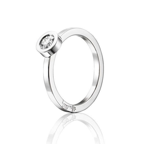 The Wedding Thin Ring 0.30 ct White Gold - Efva Attling ringar - Snabb frakt & paketinslagning - Nordicspectra.se