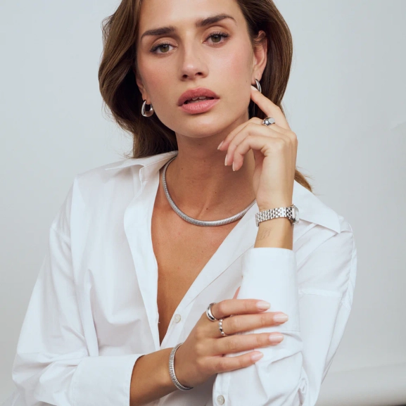 Riva Halsband i silver från Sif Jakobs