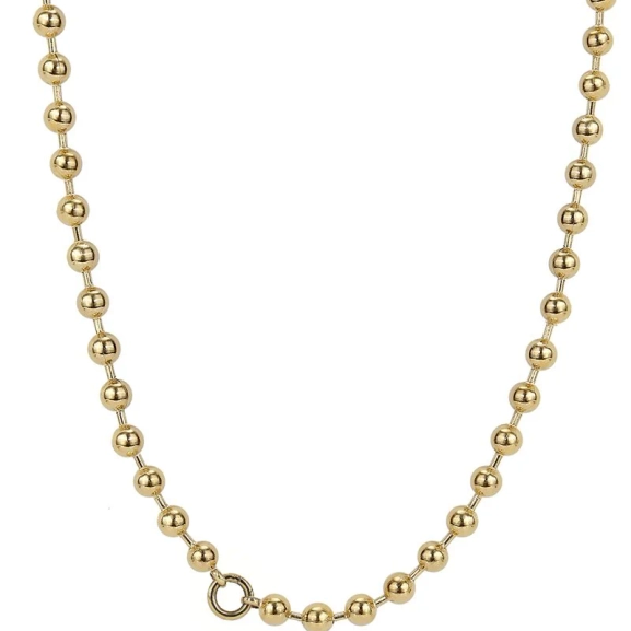 ANNIE Big Långt Halsband Guld - Astrid & Agnes - Nordic Spectra