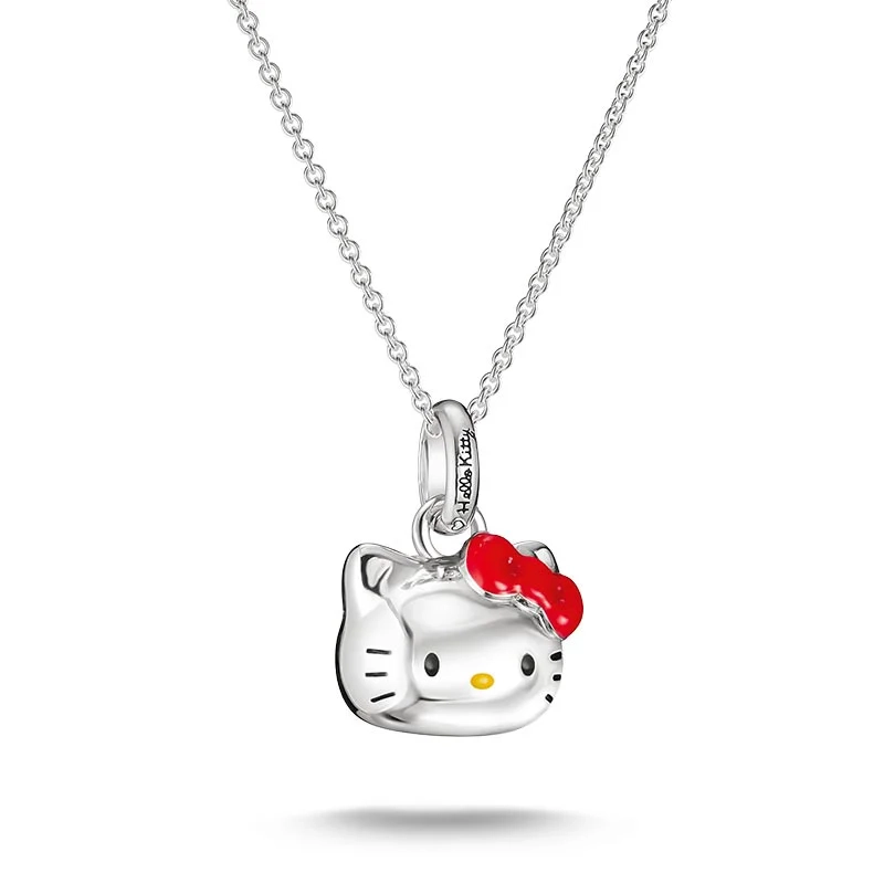 Thomas Sabo - Hello Kitty Röd Rosett Halsband