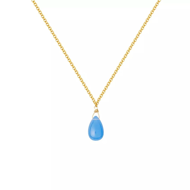SOPHIE by SOPHIE - Candy Drop Necklace Blue
