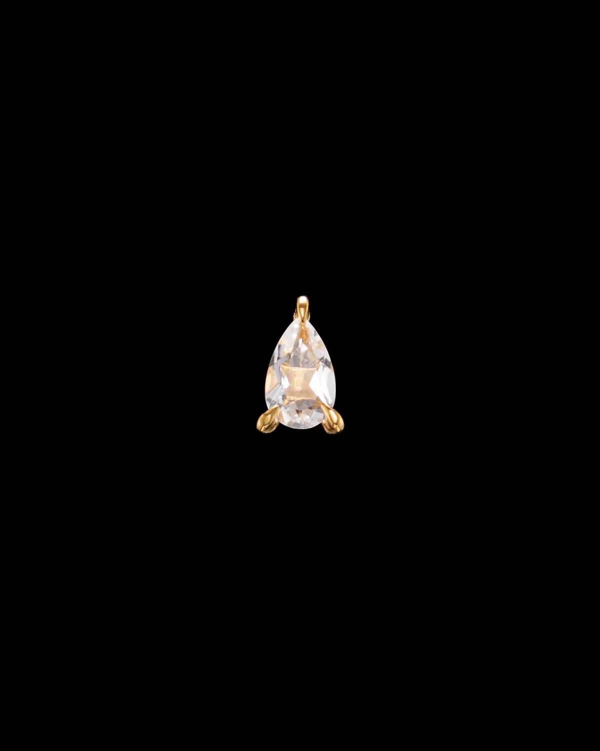 Haze Drop Ohrstecker Gold
