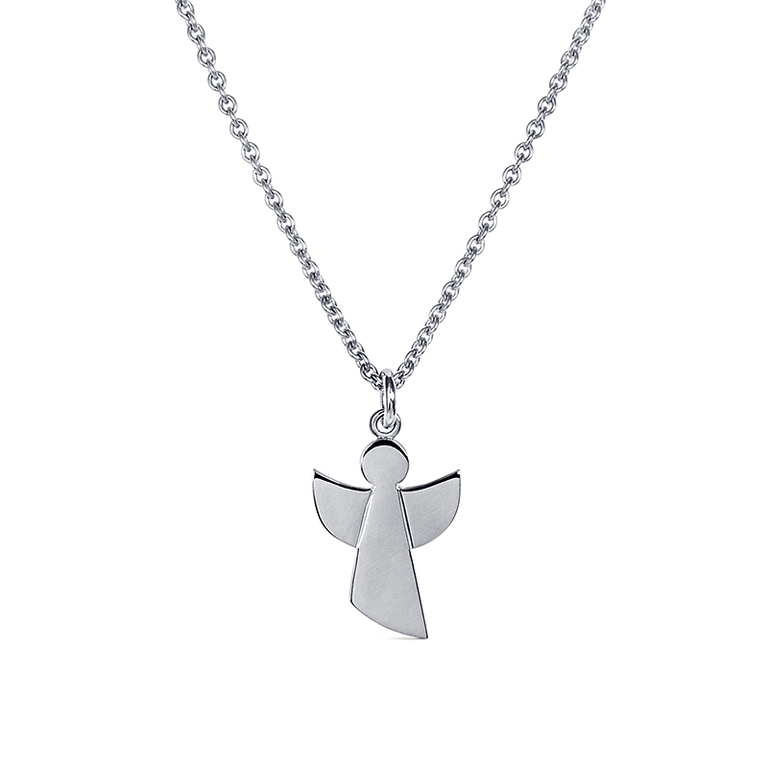 My Angel Halsband Vitguld - Snabb frakt & fri paketinslagning - Nordicspectra.se