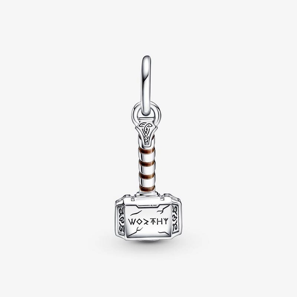 Marvel The Avengers Thors Hammer Charm-Anhänger von PANDORA, Schneller Versand - Nordicspectra.de