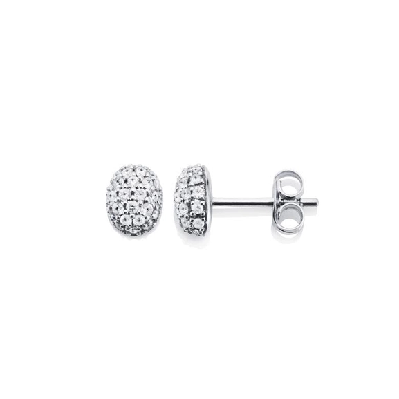 Love Bead Ear - Diamonds White Gold - Efva Attling - Suuri valikoima & ilmainen lahjapaketointi - Nordicspectra.fi