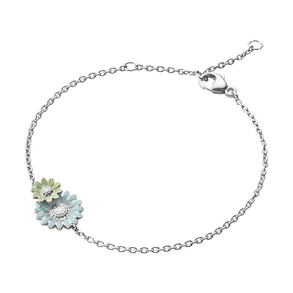 Daisy x Stine Goya Pastell Blått & Grönt Armband - Georg Jensen örhängen - Snabb frakt & paketinslagning - Nordicspectra.se
