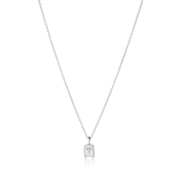 Roccanova Piccolo Halsband i silver med gnistrande Cubic Zirconia-stenar från Sif Jakobs