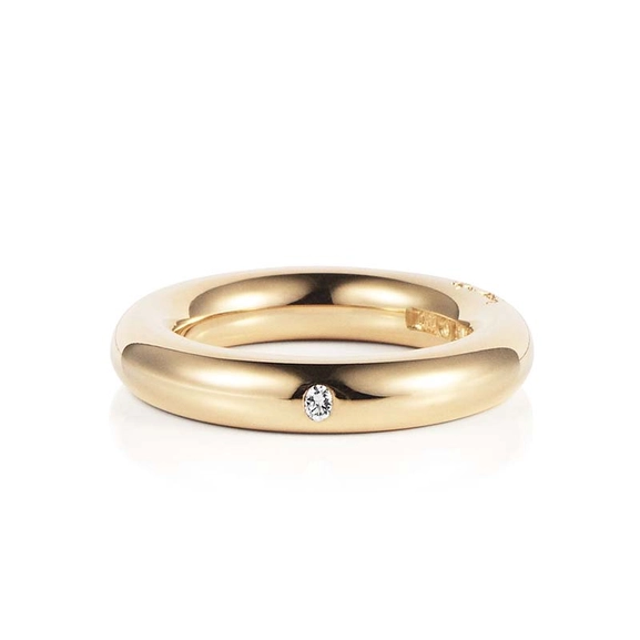 One Love & Stars Ring Gold - Efva Attling ringar - Snabb frakt & paketinslagning - Nordicspectra.se