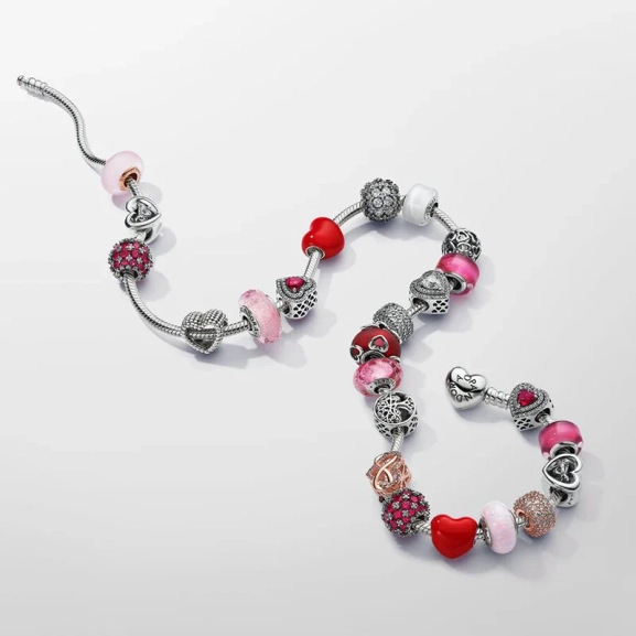 Pandora Moments Halsband med Hjärtformat Lås - PANDORA - Snabb leverans & paketinslagning - Nordic Spectra