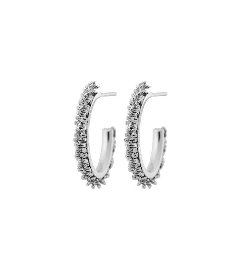 Edblad – Tinsel Thin Creoles XS Steel