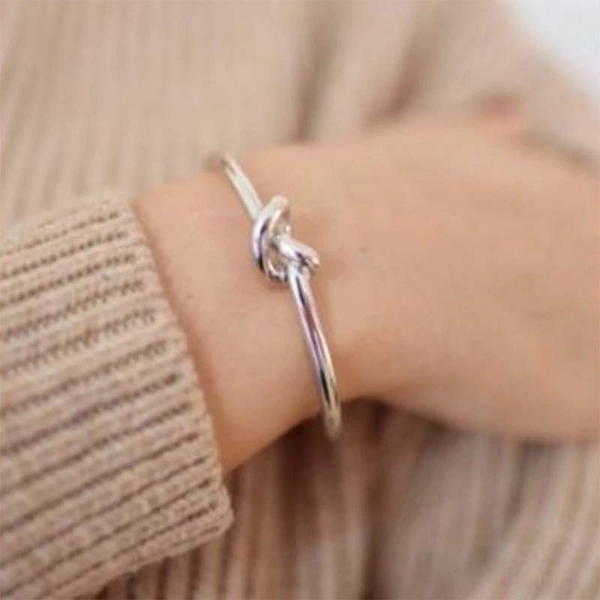 Knot Cuff Silver - Sophie By Sophie - Snabb frakt & paketinslagning - Nordicspectra.se