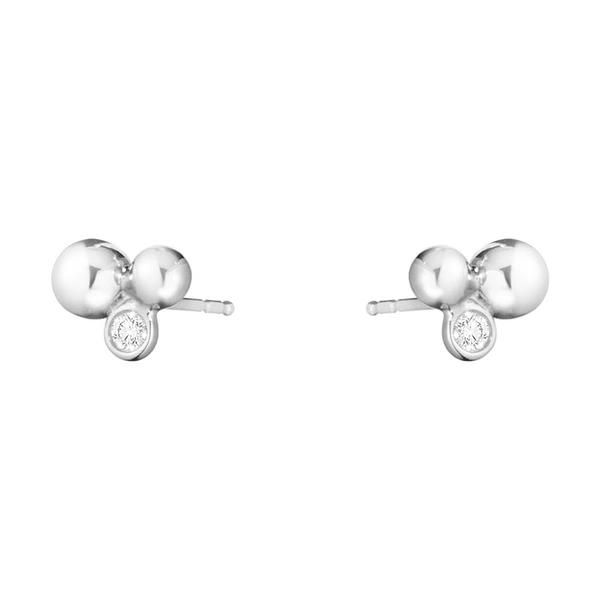 Moonlight Grapes Ohrstecker Drei Trauben Mit Diamanten von Georg Jensen, Schneller Versand - Nordicspectra.de