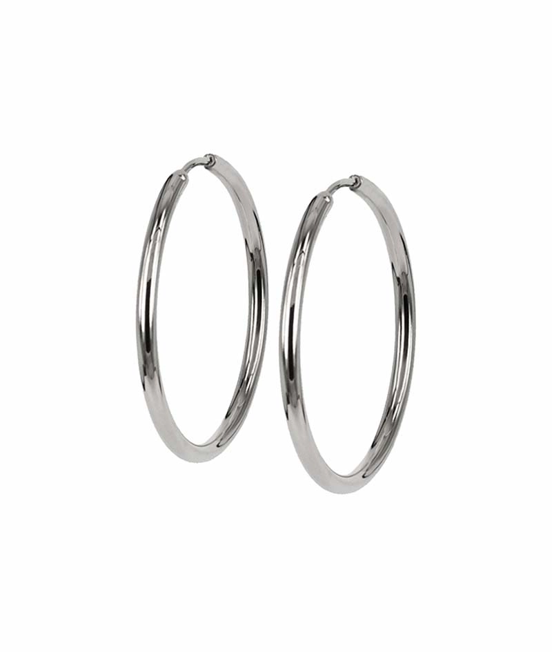 MAXI Örhängen 30 mm Stål - Astrid & Agnes - Snabb frakt & paketinslagning - Nordicspectra.se