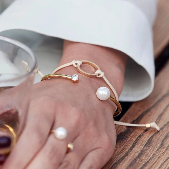 Luna Bracelet Gold - Edblad - Snabb frakt & paketinslagning - Nordicspectra.se