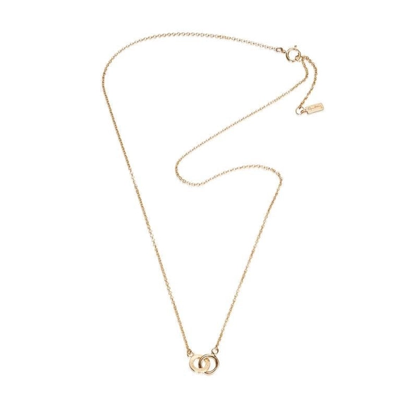 Mini Twosome Necklace Gold - Efva Attling - Suuri valikoima & ilmainen lahjapaketointi - Nordicspectra.fi