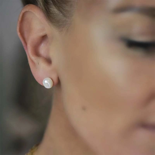 Baroque Pearl Earrings von Emma Israelsson, Schneller Versand - Nordicspectra.de