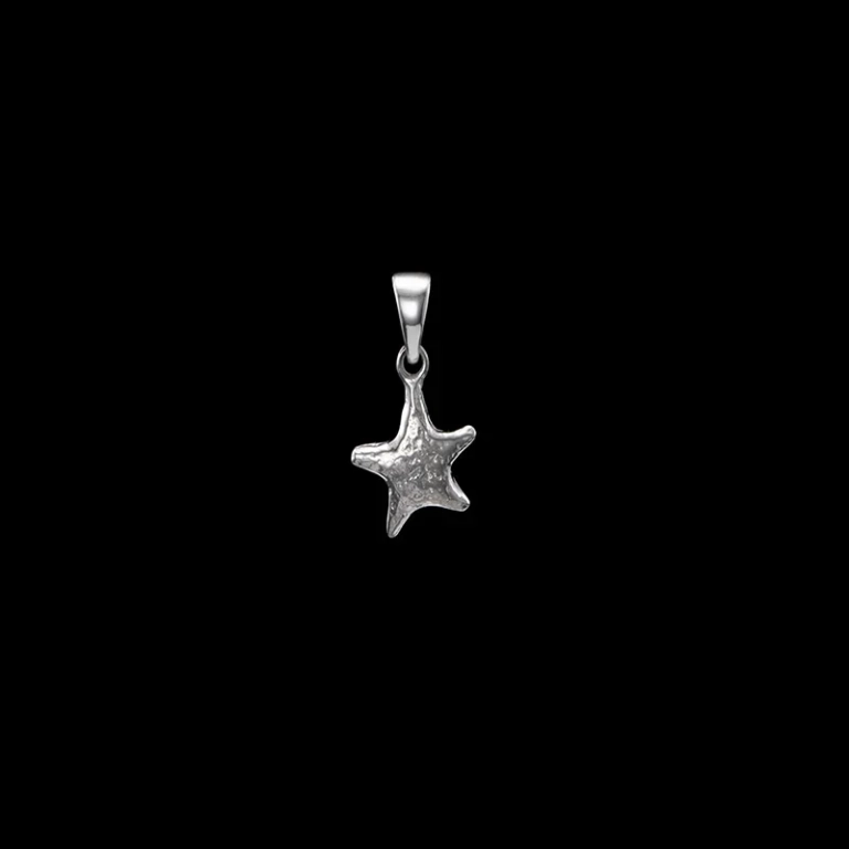 Tiny Tuvstarrs Star Charm i 925 sterlingsilver