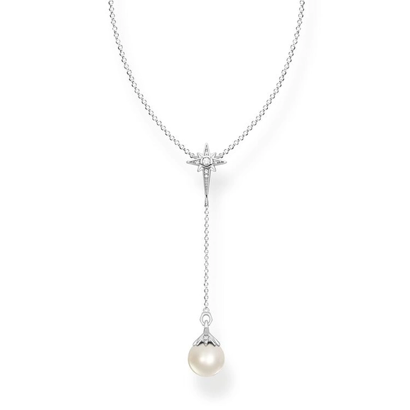 Halsband med Pärla & Stjärna - Thomas Sabo halsband - Snabb frakt & paketinslagning - Nordicspectra.se