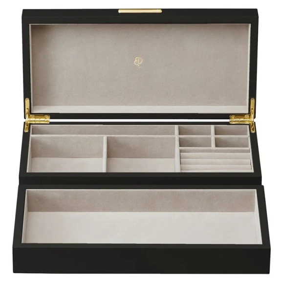 Jewellery Box L Black Gold - Edblad - Snabb leverans - Gratis paketinslagning