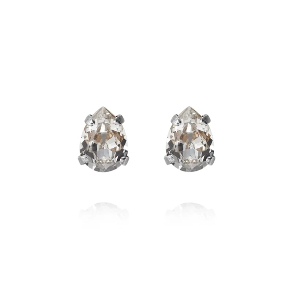 Superpetite Drop Ear Rhodium Crystal - Caroline Svedbom - Nopea toimitus ja lahjapakkaus - Nordic Spectra