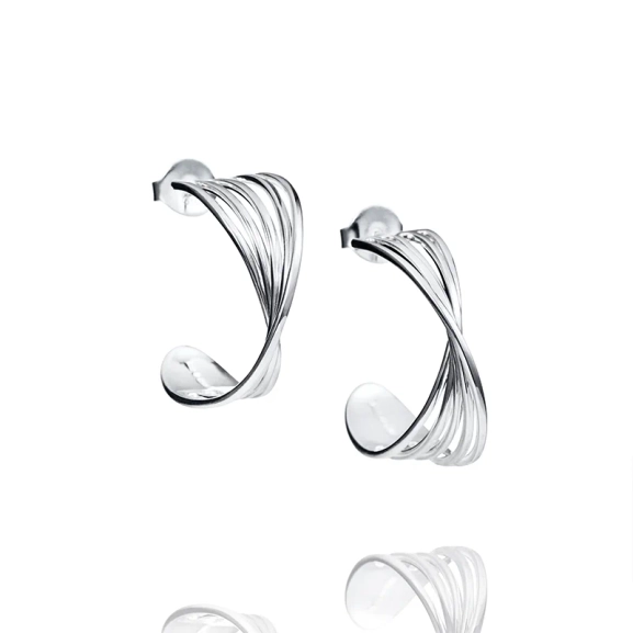 Bridges Hoops - Efva Attling - ruotsalainen muotoilu - Nordic Spectra