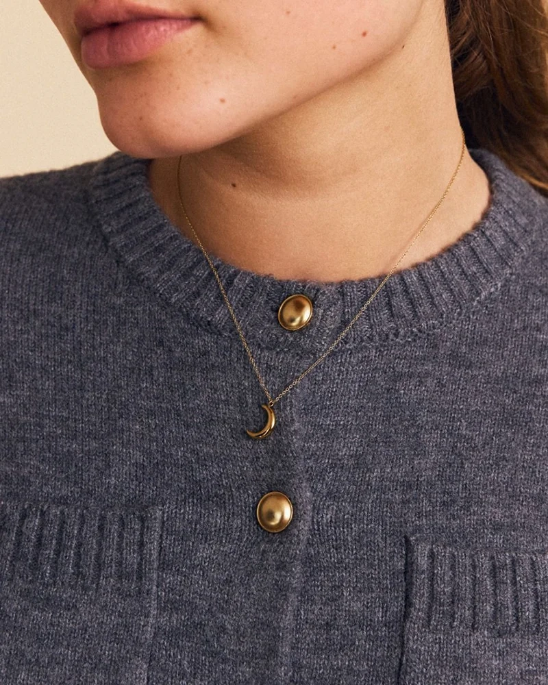 New Moon Necklace Gold - Edblad - Snabb leverans - Gratis paketinslagning