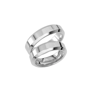 SR1056-6 White Gold - Wedding & engagement rings - Schalins - Scandinavian design - Nordic Spectra