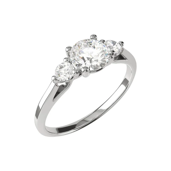 Eterna 17 White Gold - Wedding & engagement rings - Schalins - Scandinavian design - Nordic Spectra