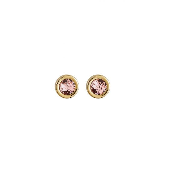 Edblad - Dew Drop Studs Blush Gold