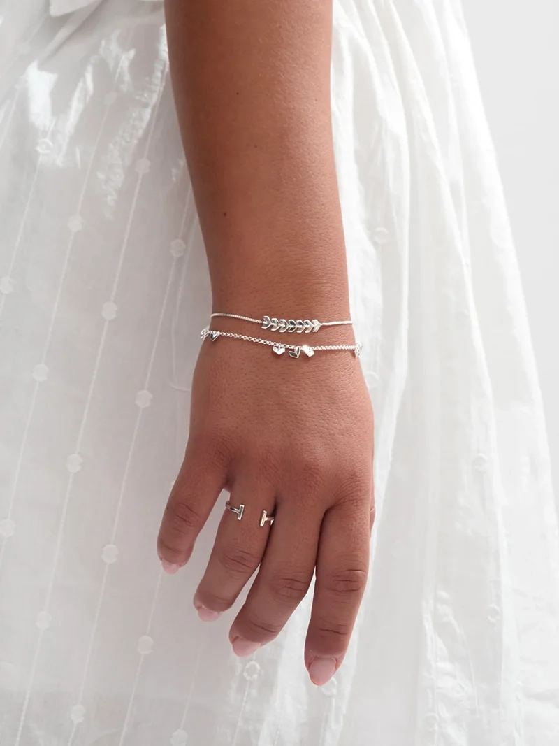 Layers Simone Bracelet Silver - Syster P - Snabb leverans & Gratis paketinslagning - Nordic Spectra