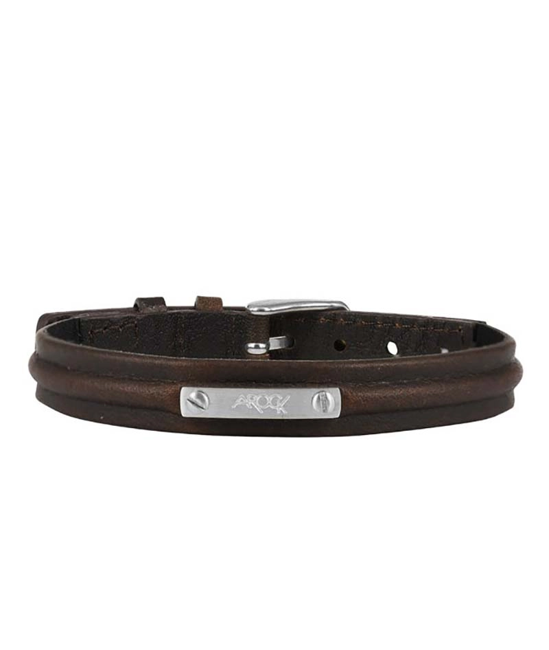 NOEL Armband Brunt/Stål - AROCK - Snabb frakt & paketinslagning - Nordicspectra.se