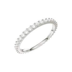 Eterna 02 White Gold - Wedding & engagement rings - Schalins - Scandinavian design - Nordic Spectra