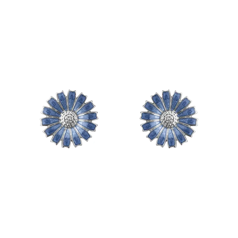 Daisy Blå Örhängen ⌀ 11 mm - Georg Jensen - Designsmycken med snabba & trygga leveranser - Nordic Spectra