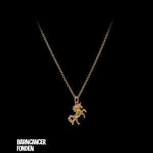 Mini Unicorn Necklace Barncancerfonden Gold