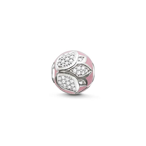 Karma Bead Rosa Lotusblomma - Thomas Sabo berlock - Snabb frakt & paketinslagning - Nordicspectra.se