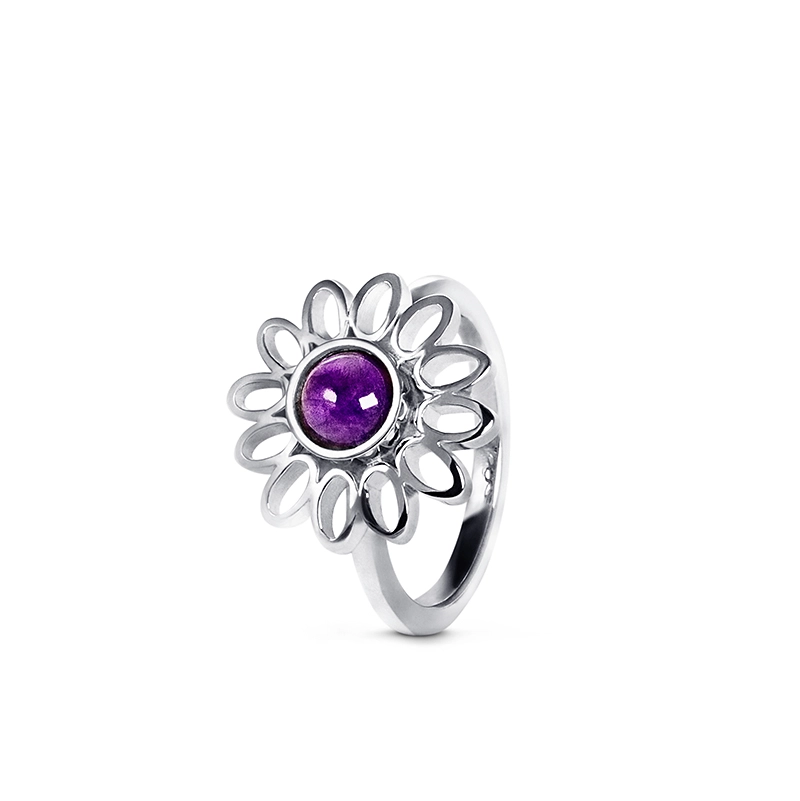 Love Palette Ring Amethyst von Nordic Spectra, Schneller Versand - Nordicspectra.de
