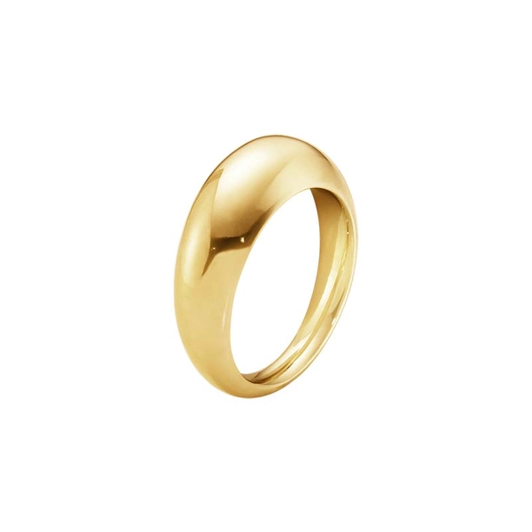 Curve Ring Slim Guld - Georg Jensen ringar - Snabb frakt & paketinslagning - Nordicspectra.se