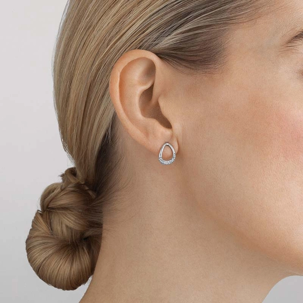 Offspring Ohrringe Klein Mit Diamant 0.19 ct von Georg Jensen, Schneller Versand - Nordicspectra.de