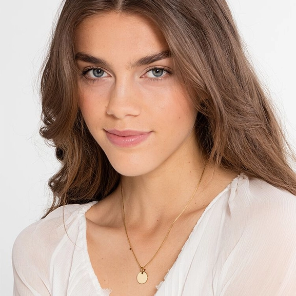 Anhänger Coin Klein Gold von Thomas Sabo, Schneller Versand - Nordicspectra.de