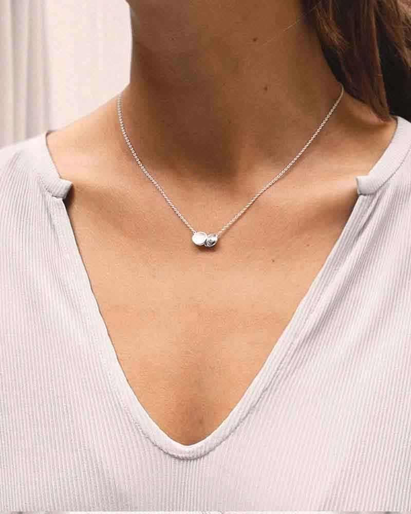 Rocky Shore Medium Single Necklace - Drakenberg Sjölin Halsband - Snabb frakt & paketinslagning - Nordicspectra.se