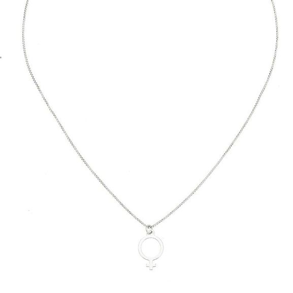 Letters Venus Necklace Silver -CU Jewellery - Snabb frakt & paketinslagning - Nordicspectra.se