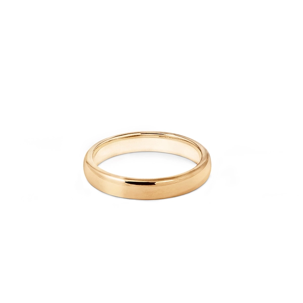 1946 Ring Välvd 4 mm Guld - Nordic Spectra - Förstärker livets stora händelser - Nordic Spectra